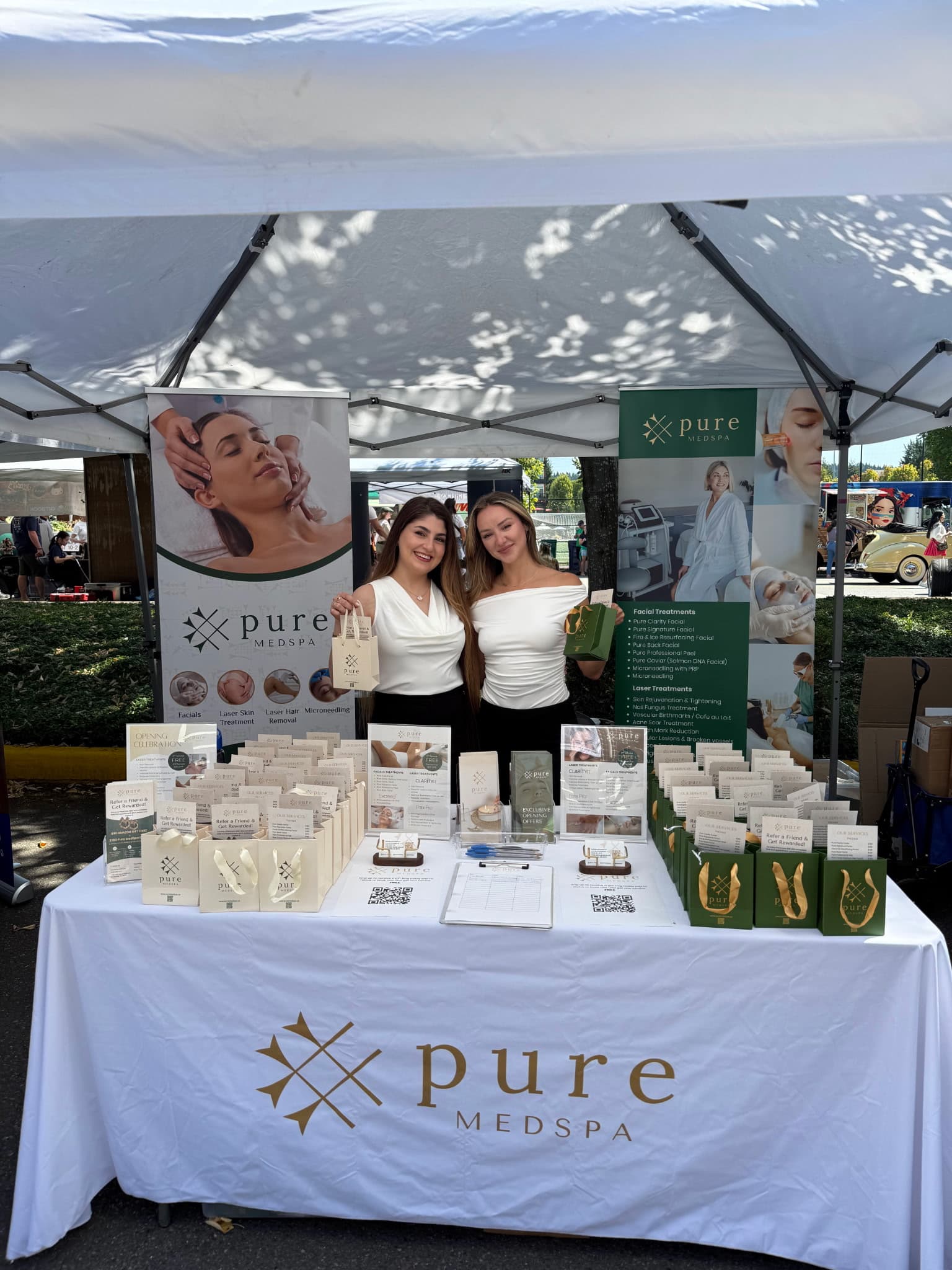 Pure MedSpa client with radiant, healthy skin