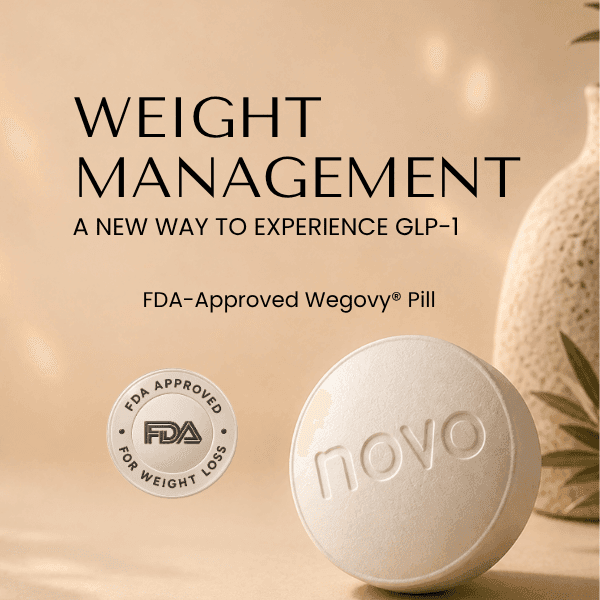 The FDA-approved Wegovy oral tablet used in Pure MedSpa's medical weight loss program